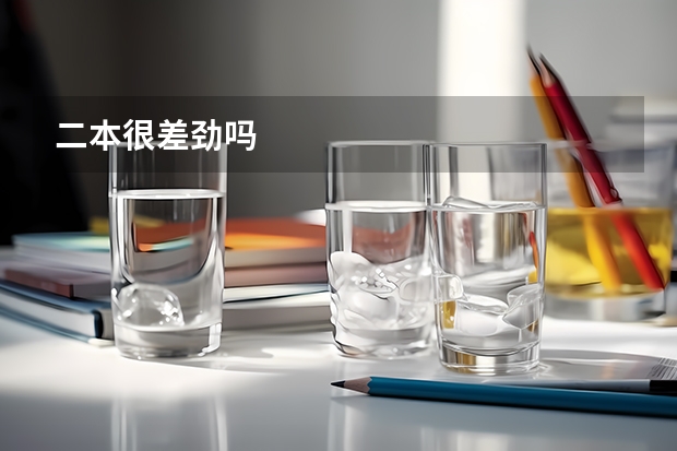 二本很差劲吗