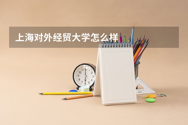 上海对外经贸大学怎么样