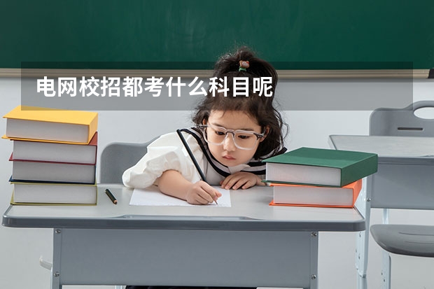 电网校招都考什么科目呢