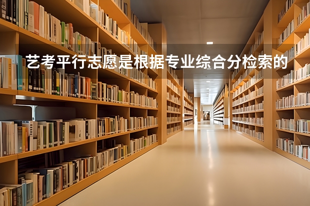 艺考平行志愿是根据专业综合分检索的吗？