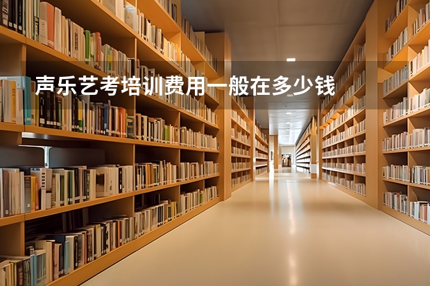 声乐艺考培训费用一般在多少钱