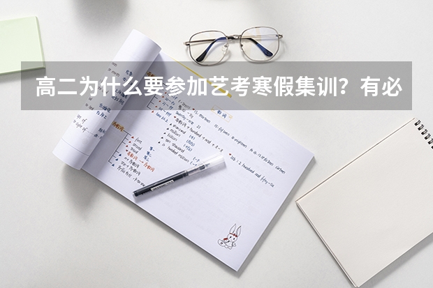 高二为什么要参加艺考寒假集训?有必要吗?