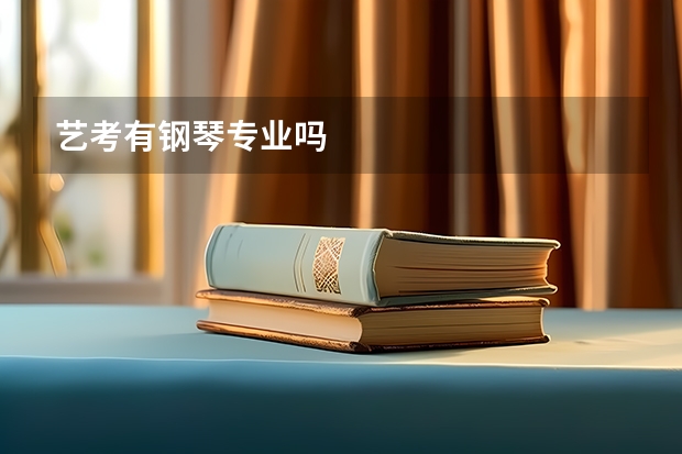 艺考有钢琴专业吗