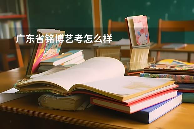 广东省铭博艺考怎么样