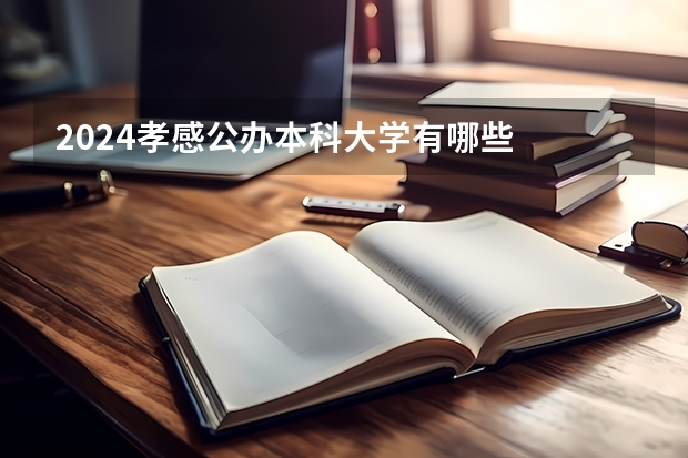2024孝感公办本科大学有哪些
