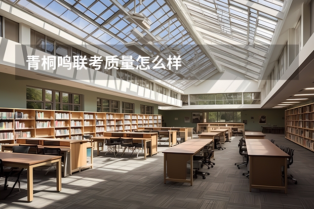 青桐鸣联考质量怎么样