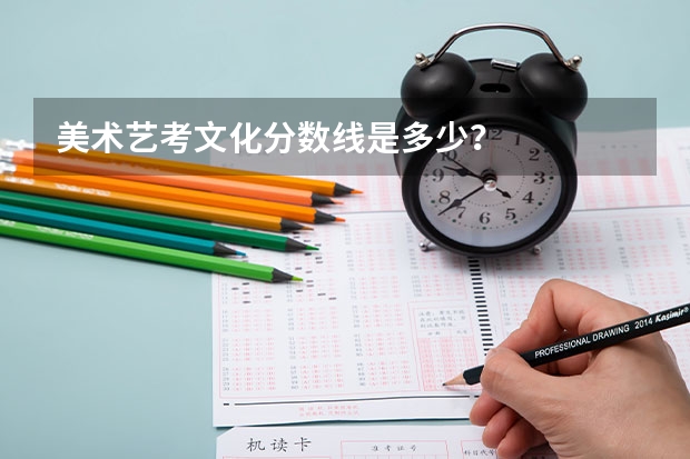 美术艺考文化分数线是多少？