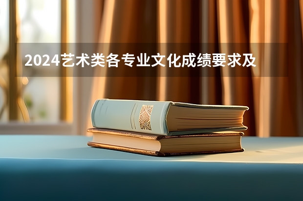 2024艺术类各专业文化成绩要求及综合分计算公式汇总！ 2025年有没有舞蹈生