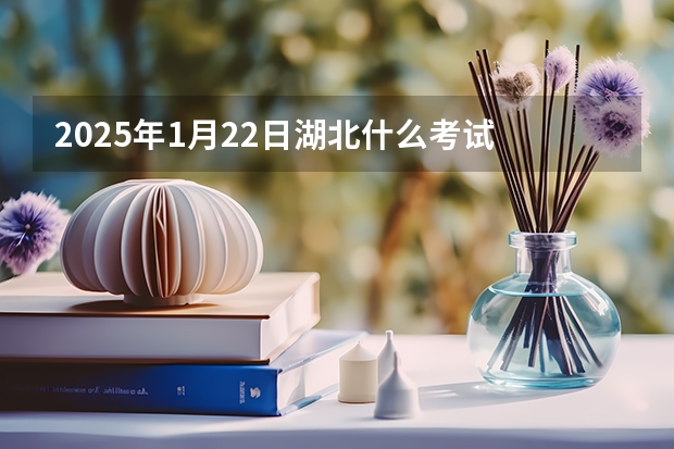 2025年1月22日湖北什么考试