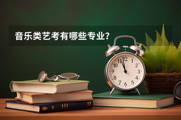 音乐类艺考有哪些专业？